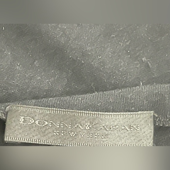 Donna Karan Elegant Black Off-Shoulder Dress - Picture 7 of 10